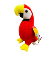 Peluş Oyuncak Papağan 35 cm (Kırmızı)
