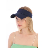 Uv Koruyuculu Unisex Siperlikli Tenisci Şapka (Lacivert)