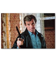 Cakapuzzle Jean Paul Belmondo Silahlı Puzzle Yapboz MDF (Ahşap) (500 Parça)