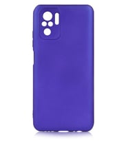 Xiaomi Redmi Note 10 Kılıf Kamera Çıkıntılı Soft Silikon (Saks)
