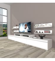 Decoraktiv Ekoflex 270r Mdf Tv Ünitesi Tv Sehpası (Beyaz)