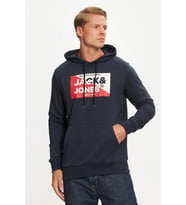 Jack & Jones Nolan Kapüşonlu Sweat 12256849 (Lacivert)