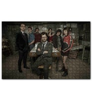 Cakapuzzle La Casa De Papel Başlangıç Kadrosu  Puzzle Yapboz MDF (Ahşap) (500 Parça)