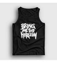 Presmono Unisex Beyaz Bring Me The Horizon Atlet 20691tt (Siyah)