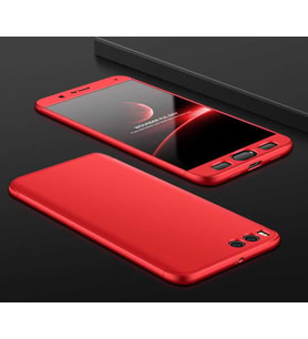 Xiaomi Mi Note 3 Kılıf Zore Ays Full Koruma Kılıf (Kırmızı)