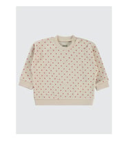 Civil Baby Kız Bebek Sweatshirt 6-18 Ay Kiremit (Çok Açık Fildişi)