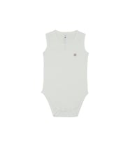 Çıtçıt Detaylı Logolu Basic Kolsuz Body (Beyaz)