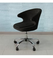 Massa Design Koket Çalışma - Ofis Sandalyesi (Siyah)