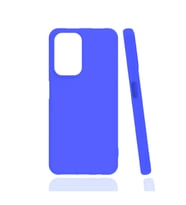 Infinix Note 8 Kılıf Kamera Korumalı Silikon Rubber Arka Kapak (Lila)