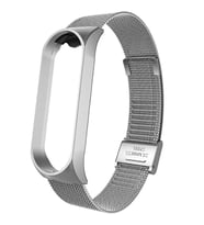 Xiaomi Mi Band 4 Kordon Metal Kordon 06 (Gümüş)