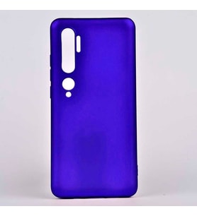 Xiaomi Mi Note 10 Kılıf Soft Mat Premier Case (SAKS MAVI)
