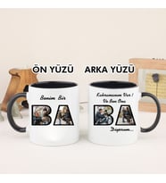 Kişiye Özel Kahraman Baba Kupa Bardağı (Siyah)