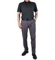 GNV-157 KLASİK KETEN PANTOLON (Gri)
