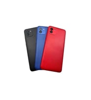 Samsung Galaxy A03 A035F İle Uyumlu Arka Pil Kapak (Kırmızı)
