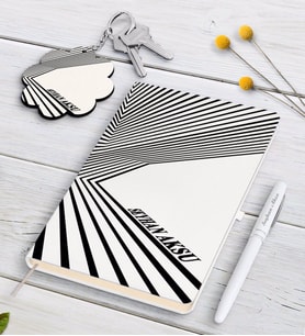 BK Gift Kişiye Özel İsimli Siyah Defter Kalem Ve Anahtarlık Hediye Seti-16 (Model 2)