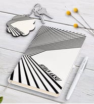 BK Gift Kişiye Özel İsimli Siyah Defter Kalem Ve Anahtarlık Hediye Seti-16 (Model 2)