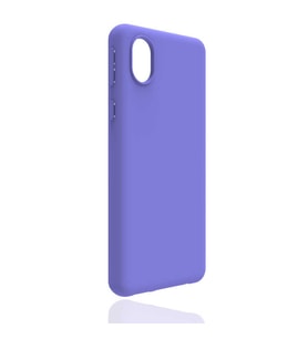 Kvy Samsung Galaxy A02 Biye Silikon Kılıf (Lila)