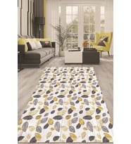 Dijital Kaymaz Taban Yıkanabilir Modern Renkli Salon Halısı Mutfak Halısı Yolluk ND-HT-473 (Krem)