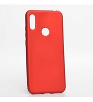Huawei Y6S 2019 Kılıf Soft Mat Premier Case (Kırmızı)