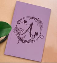 BK Gift Kişiye Özel İsimli Sert Kapaklı Lila Defter, Arkadaşa Hediye, Yeni İş Hediyesi, Anı Defteri, Doğum Günü Hediyesi-1 (Model 12)