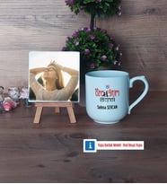 Özel Eğitim Öğretmeni Fotoğraflı Dekoratif Taş, Kupa Bardak Beyaz Hediye Öğretmenler Günü Hediyesi (Model 5)