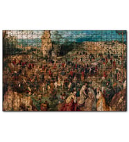 Cakapuzzle Dini Tablo Pieter Bruegel  Puzzle Yapboz MDF (Ahşap) (500 Parça)