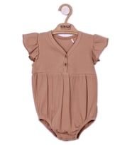 KD43019.Kaşkorse Çıtçıtlı Body 1-3/3-6/6-9/9-12AY (Kahverengi)