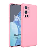 Microsonic OnePlus 9 Pro Kılıf Groovy Soft Yeşil (Pembe)