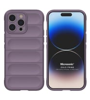 Microsonic Apple iPhone 14 Pro Max Kılıf Oslo Prime Yeşil (Lila)
