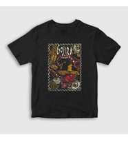 Presmono Unisex Çocuk Beyaz Code Orange Gojira T-Shirt 396267tt (Siyah)