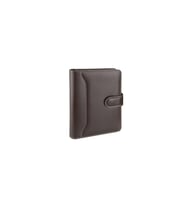 Organizer Ajanda Kılıflı A5 Tarihsiz Kareli 160 Yaprak 14x20 Defterli Ortadan Dilli Rainbow Vegan 17x22 cm (KAHVE)