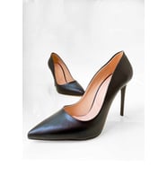 İnce Topuklu Stiletto (Siyah)