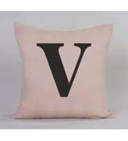 V Harfli Yastık (Bej)