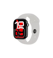 Açık Mavi Akıllı Saat Watch10 2025 Hediyeli AMOLED EKRAN (Siyah - Taş) (Siyah-Taş)