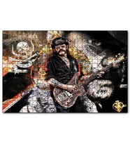 Cakapuzzle Motörhead Lemmy Kilmister  Puzzle Yapboz MDF (Ahşap) (1000 Parça)