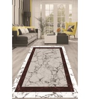 Dijital Kaymaz Taban Yıkanabilir Modern Renkli Salon Halısı Mutfak Halısı Yolluk ND-HT-806 (Çok Renkli)