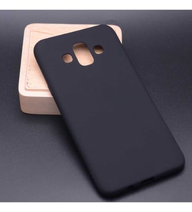 Samsung Galaxy J7 Duo Kılıf Soft Mat Premier Case (Siyah)