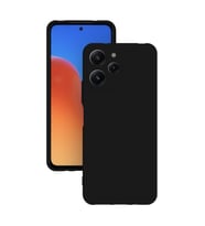 Xiaomi Redmi 12 Kılıf Kamera Korumalı Silikon Rubber Arka Kapak (Siyah)