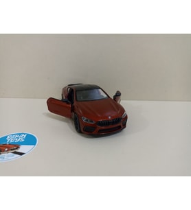 BMW M8 Metal Model Oyuncak Araba 13 Cm ( ÖZEL PLAKALI ) (Bordo)