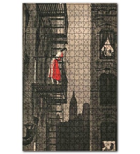 Cakapuzzle Aşıklar Şehri Görseli Puzzle Yapboz MDF (Ahşap) (500 Parça)