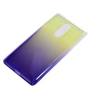 Lenovo K6 Note Kılıf Parlak Renk Geçişli Kılıf (Mor)