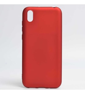 Huawei Y5 2019 Kılıf Soft Mat Premier Case (Kırmızı)