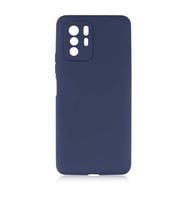 Xiaomi Poco X3 GT Kılıf Kamera Çıkıntılı Soft Silikon (Lacivert)