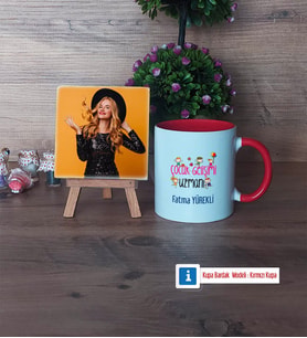 Çocuk Gelişimi Uzmanı Fotoğraflı Dekoratif Taş, Kupa Bardak Beyaz Hediye (Model 2)