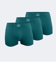 Malabadi 3 Lü Paket Erkek Pamuklu Boxer 3M074 (Yeşil)