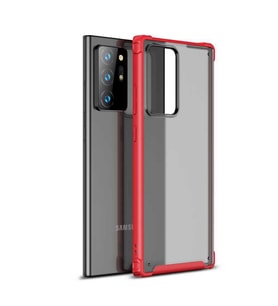 Samsung Galaxy Note 20 Ultra Kılıf Mat Volks Case (Kırmızı)