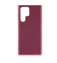 Galaxy S22 Ultra Kılıf Zore Premier Silikon Kılıf (Mürdüm)