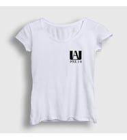 Presmono Kadın Sarı UA Anime Boku No Hero Academia T-Shirt 235053tt (Beyaz)