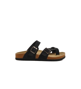 Bej Hafif Unisex Terlik 20-320 G (Siyah)