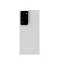 Galaxy S21 Ultra Süper PP Silikon Kılıf (Beyaz)